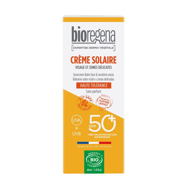 BIOREGENA SPF50+ apsauginis veido kremas nuo saulės, 40 ml