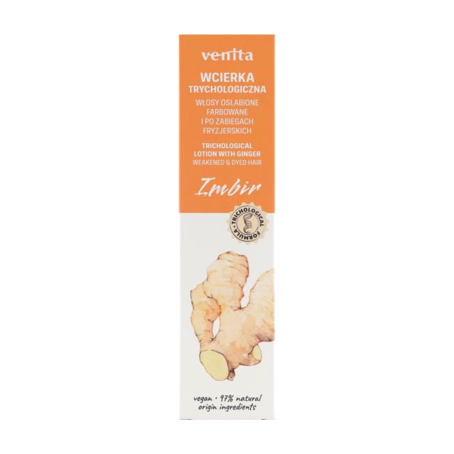 VENITA TRICHOLOGICAL GINGER plaukų šampūnas, 300 ml