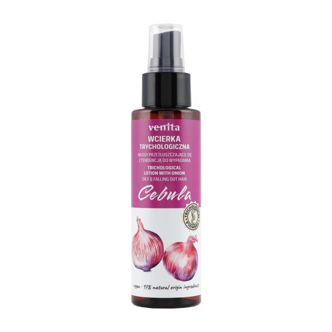 VENITA TRICHOLOGICAL ONION plaukų losjonas, 100 ml