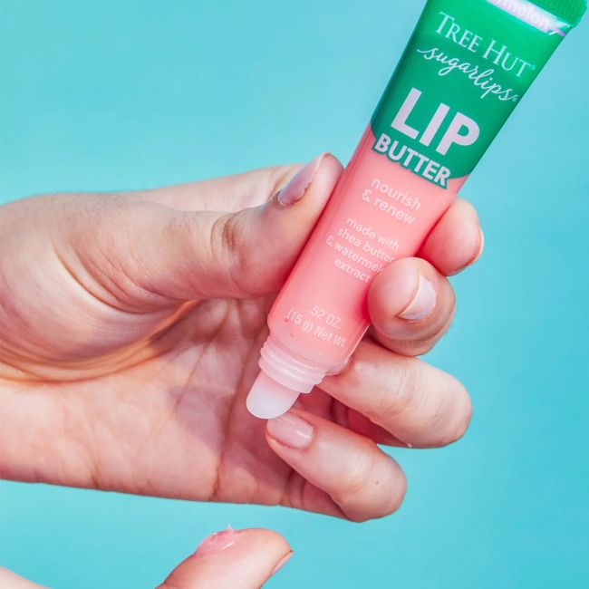TREE HUT SUGARLIPS NOURISH & RENEW lūpų sviestas, 15 g
