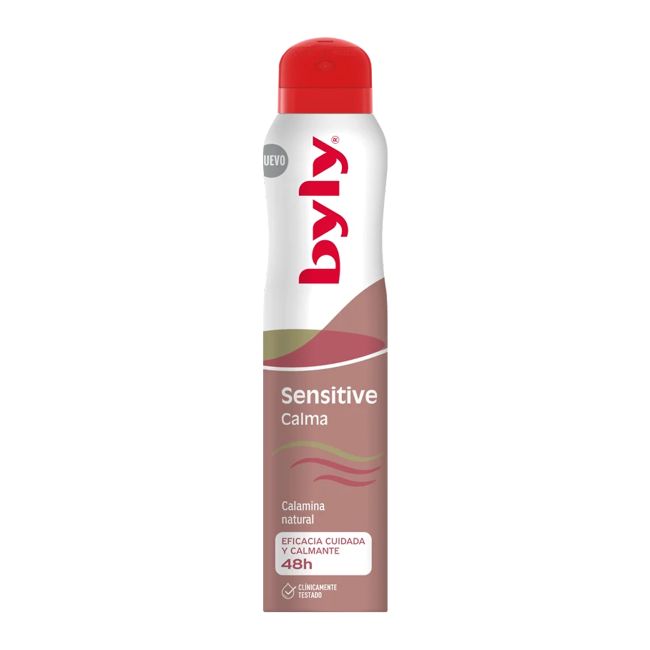 BYLY SENSITIVE CALMA 48H purškiamasis dezodorantas, 200 ml