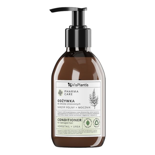 PHARMA CARE HORSETAIL + UREA plaukų kondicionierius, 300 ml