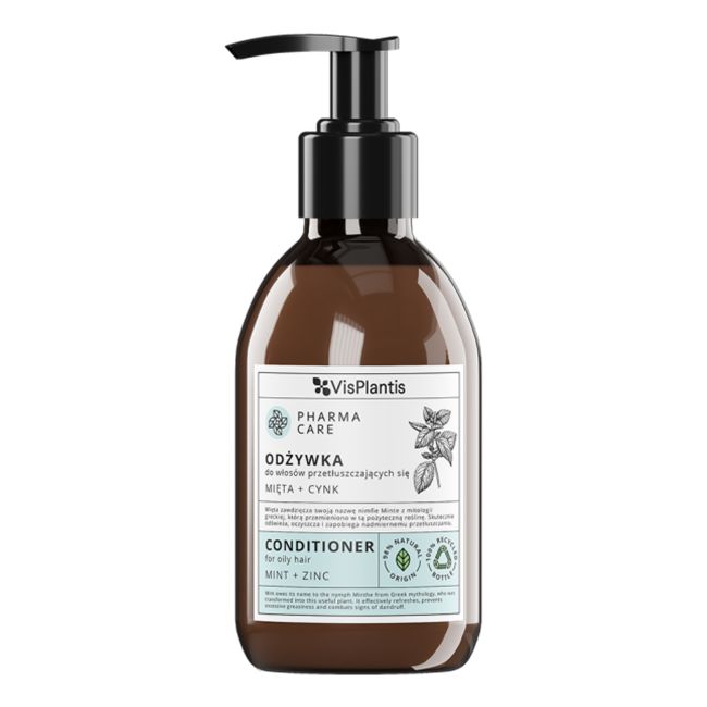 PHARMA CARE MINT + ZINC plaukų kondicionierius, 300 ml