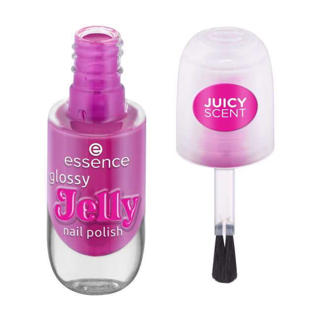 ESSENCE GLOSSY JELLY nagų lakas, 8 ml