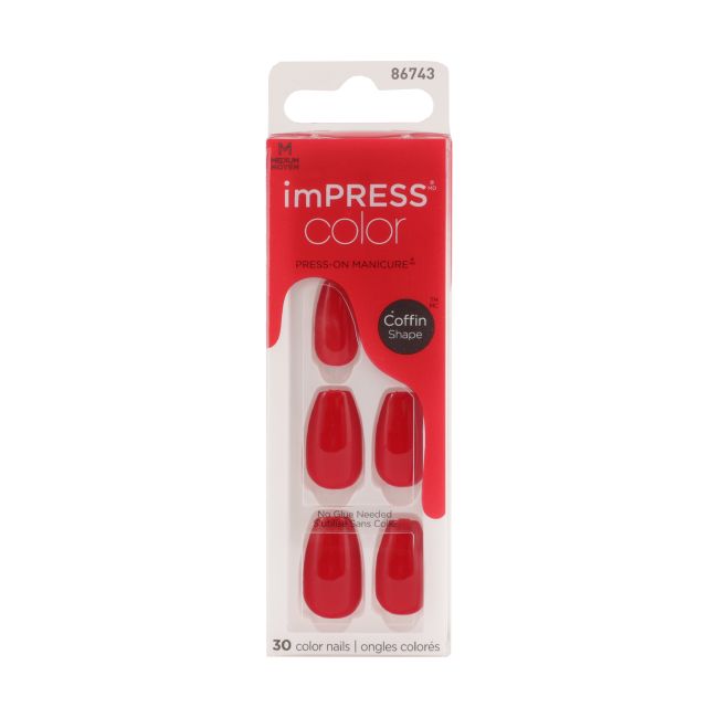 IMPRESS COLOR priklijuojami nagai (30 vnt.)