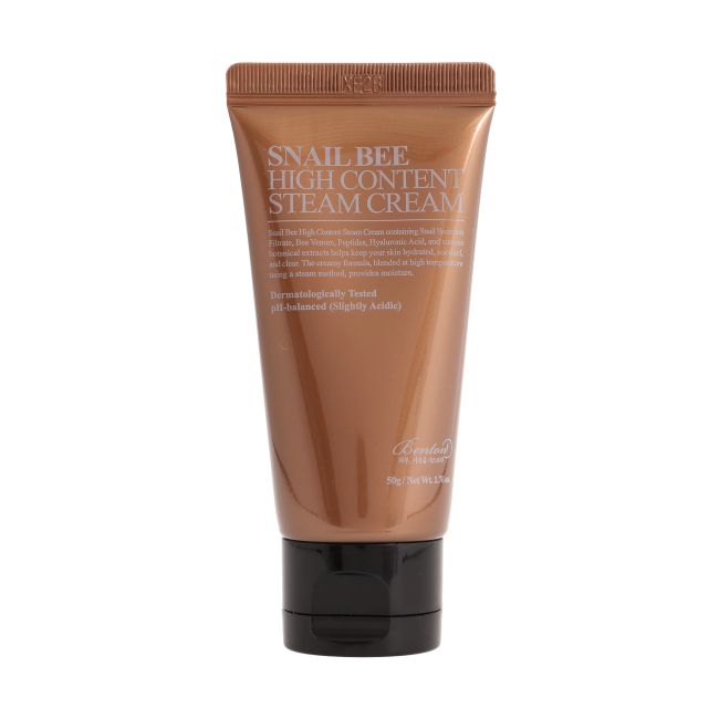 BENTON SNAIL BEE HIGH CONTENT STEAM veido kremas, 50 g