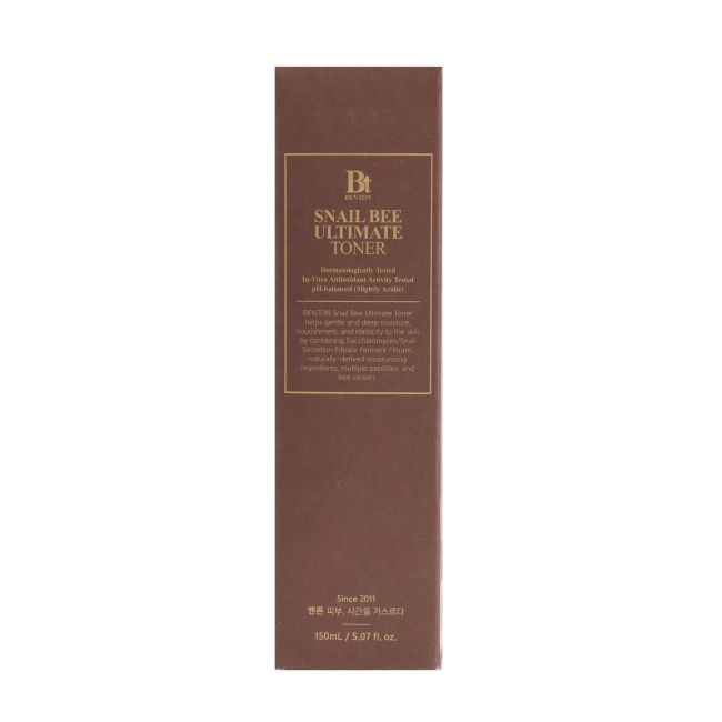 BENTON SNAIL BEE ULTIMATE veido tonikas, 150 ml
