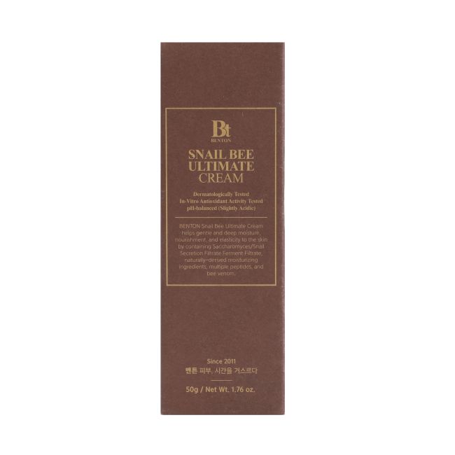 BENTON SNAIL BEE ULTIMATE veido kremas, 50 g