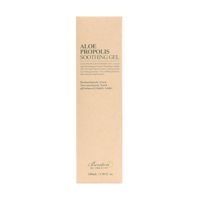BENTON ALOE PROPOLIS SOOTHING veido želė, 100 ml