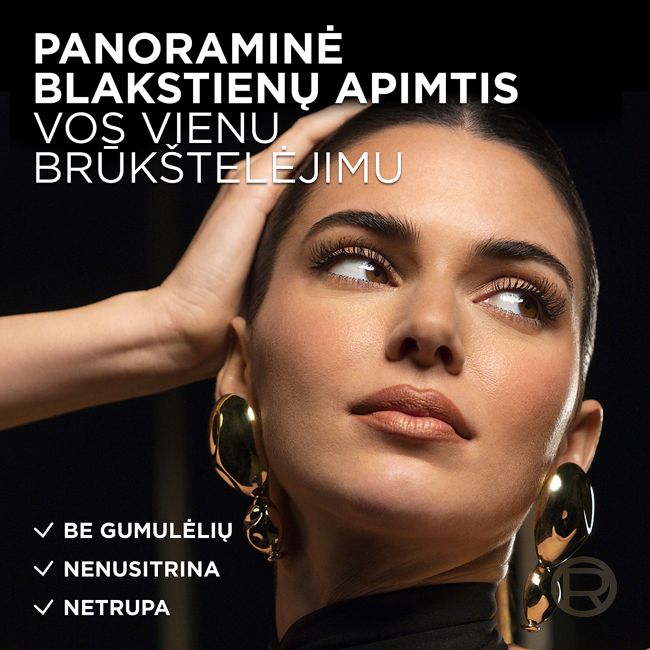 L'OREAL PANORAMA VOLUME MILLION LASHES blakstienų tušas, 9,9 ml