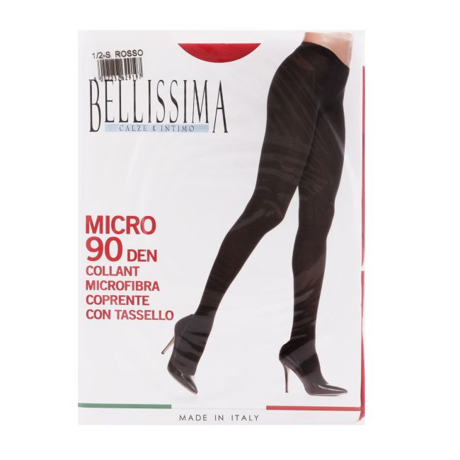 BELLISSIMA MICRO ROSSO raudonos pėdkelnės