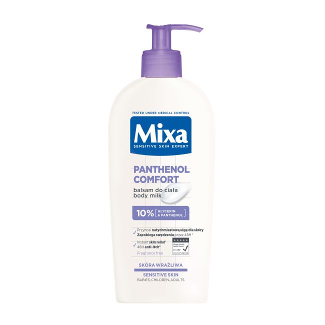 MIXA PANTHENOL COMFORT kūno pienelis, 400 ml