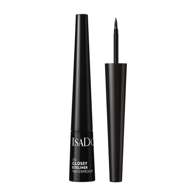 ISADORA THE GLOSSY vandeniui atsparus akių kontūro skystis su plunksnele, 2,5 ml