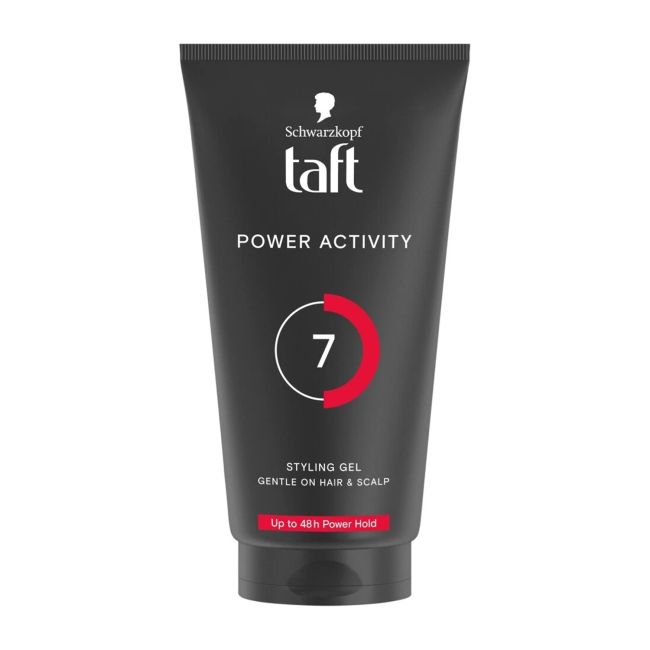 TAFT POWER ACTIVITY 7 plaukų želė, 150 ml