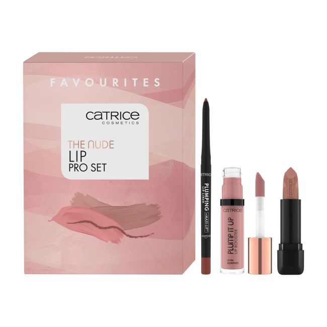 CATRICE THE NUDE lūpų kosmetikos priemonių rinkinys