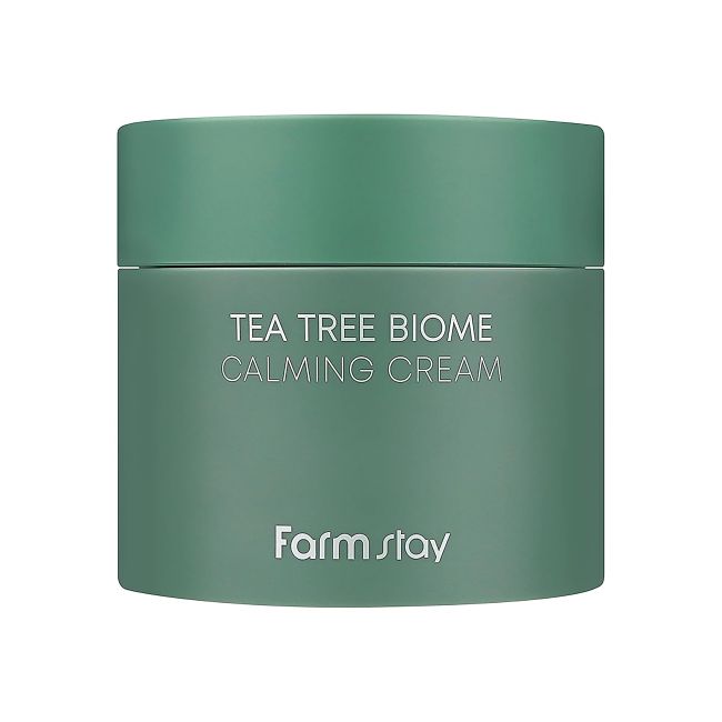 FARMSTAY TEA TREE BIOME CALMING veido kremas, 80 ml