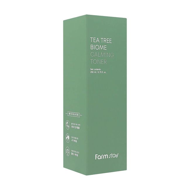FARMSTAY TEA TREE BIOME CALMING veido tonikas, 200 ml