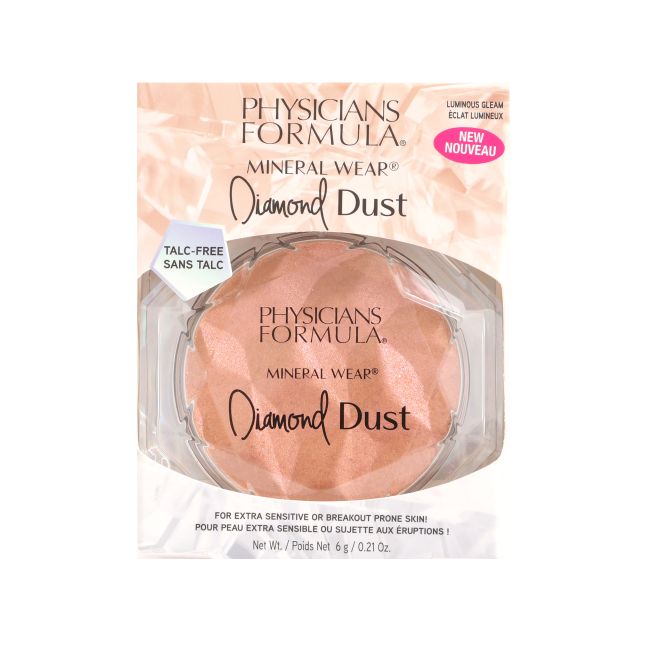 PHYSICIANS FORMULA MINERAL WEAR DIAMOND DUST švytėjimo suteikianti pudra, 6 g