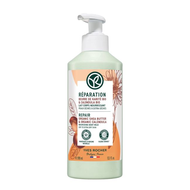 YVES ROCHER REPAIR NOURISHING kūno pienelis, 390 ml