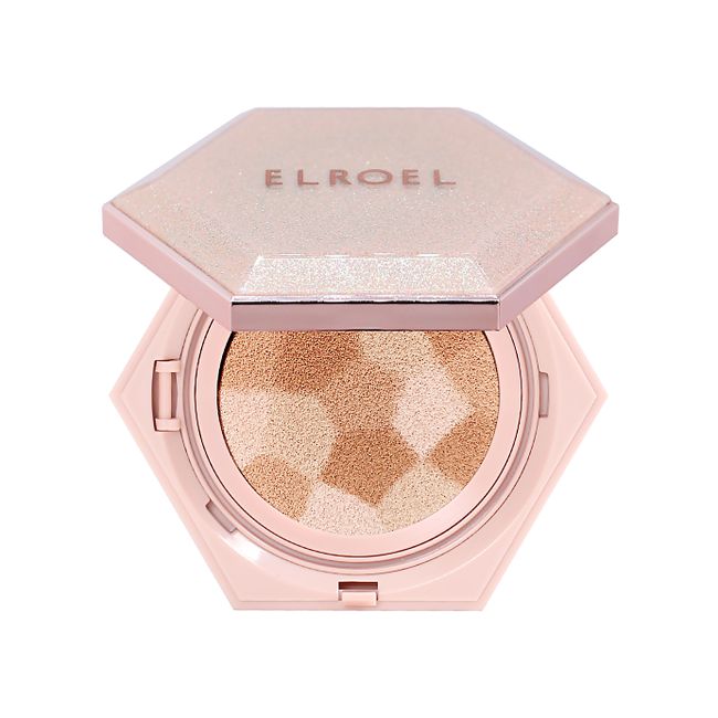 ELROEL BLENDING COMPACT CUSHION kompaktinė daugiafunkcė pudra, 12,5 g