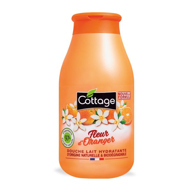 COTTAGE ORANGE BLOSSOM MOISTURIZING dušo pienelis - želė, 250 ml