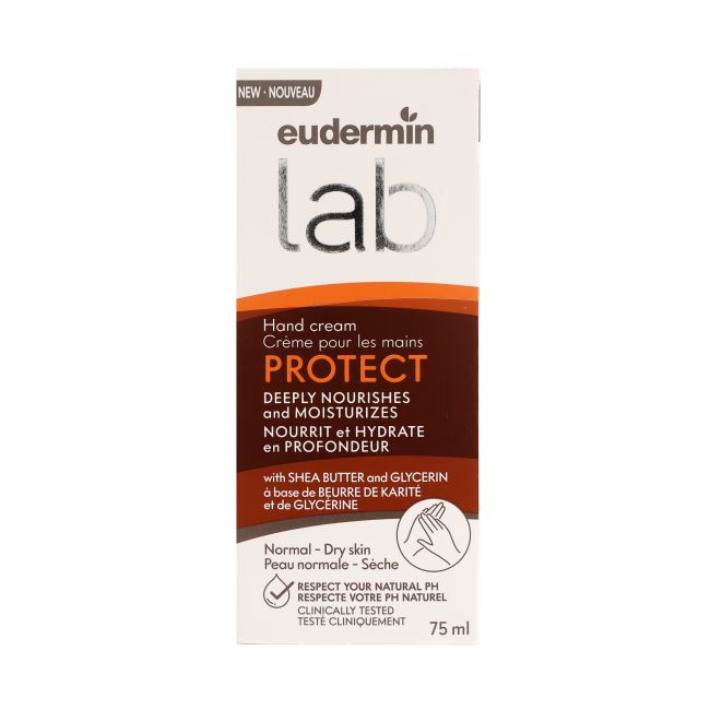 EUDERMIN LAB PROTECT rankų kremas, 75 ml
