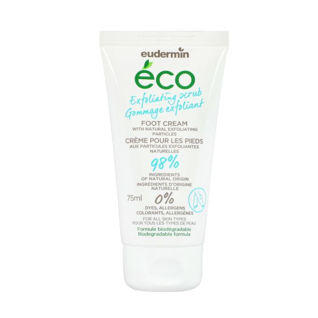 EUDERMIN ECO šveičiamasis pėdų kremas, 75 ml