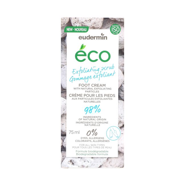 EUDERMIN ECO šveičiamasis pėdų kremas, 75 ml
