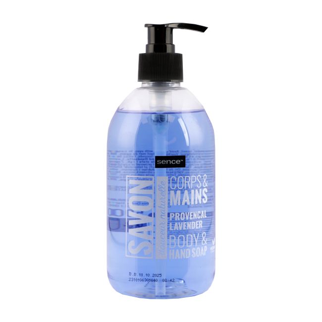 SENCE SAVON PROVENCAL LAVENDER kūno ir rankų skystas muilas, 500 ml