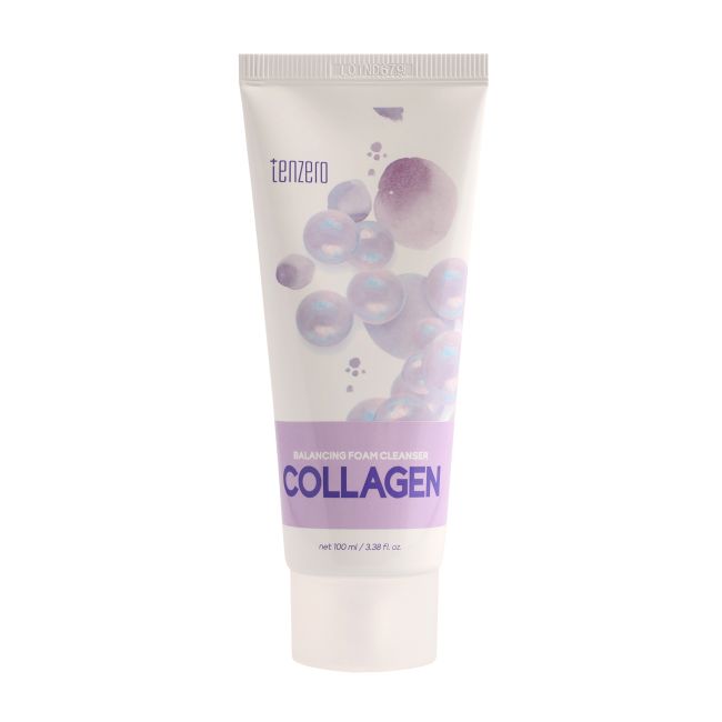 TENZERO COLLAGEN BALANCING valomosios veido putos, 100 ml