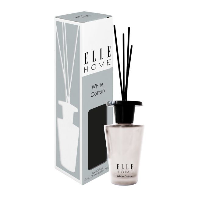 ELLE HOME WHITE COTTON namų kvapas, 150 ml