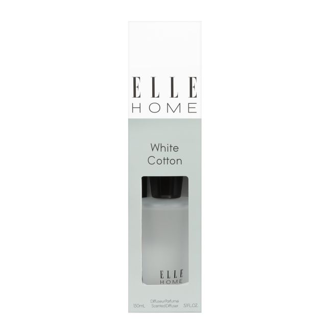 ELLE HOME WHITE COTTON namų kvapas, 150 ml
