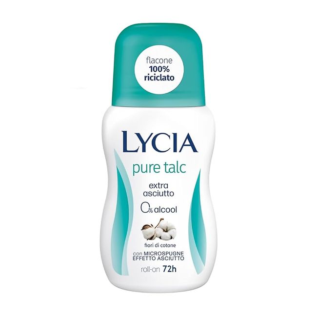 LYCIA PURE TALC rutulinis dezodorantas, 50 ml