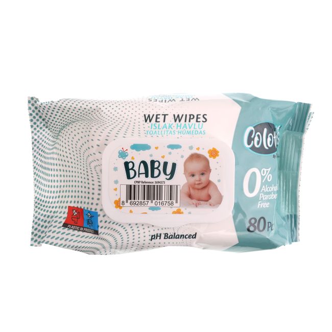 COLOTIS BABY drėgnos servetėlės (80 vnt.)