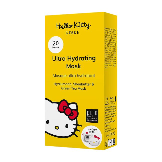 GESKE HELLO KITTY ULTRA HYDRATING veido kaukė, 50 ml