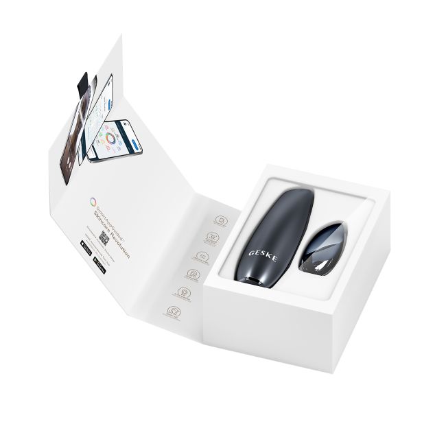 GESKE 5 IN 1 TOUCHLESS MAGNETIC bekontaktis šveičiamasis veido odos prietaisas