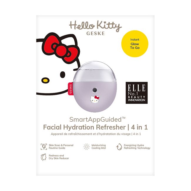 GESKE HELLO KITTY 4 IN 1 FACIAL HYDRATION REFRESHER veido priežiūros prietaisas