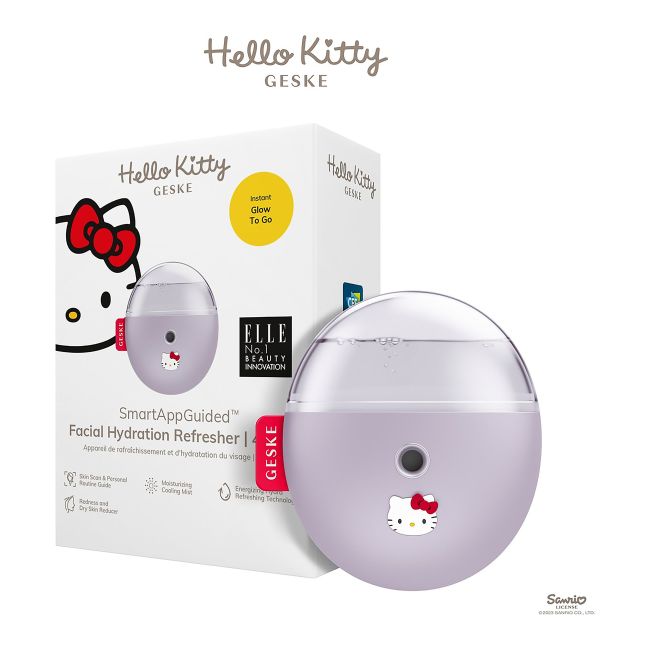 GESKE HELLO KITTY 4 IN 1 FACIAL HYDRATION REFRESHER veido priežiūros prietaisas