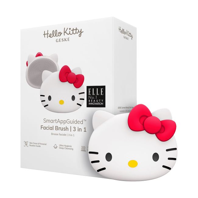 GESKE HELLO KITTY 3 IN 1 veido šepetėlis
