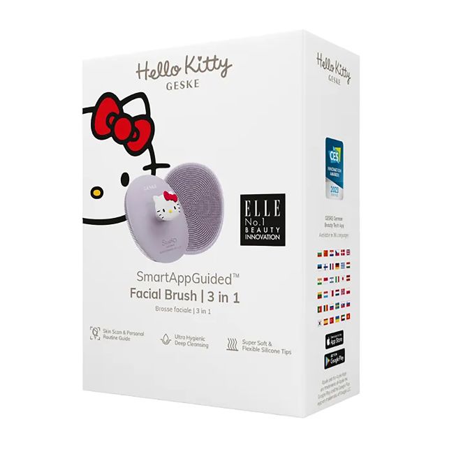 GESKE HELLO KITTY 3 IN 1 veido šepetėlis