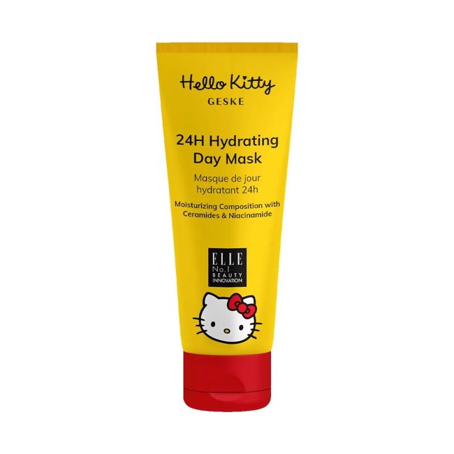 GESKE HELLO KITTY 24H HYDRATING DAY veido kaukė, 50 ml