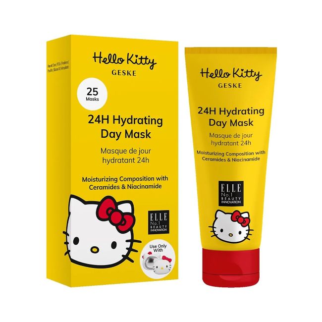GESKE HELLO KITTY 24H HYDRATING DAY veido kaukė, 50 ml
