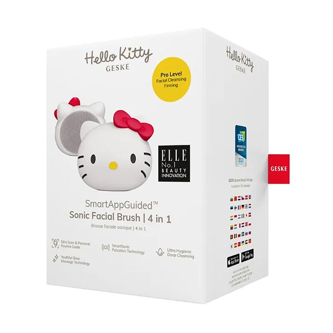 GESKE HELLO KITTY SONIC 4 IN 1 veido šepetėlis