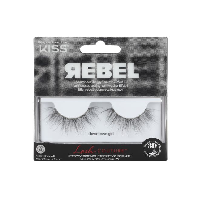 KISS REBEL dirbtinės blakstienos