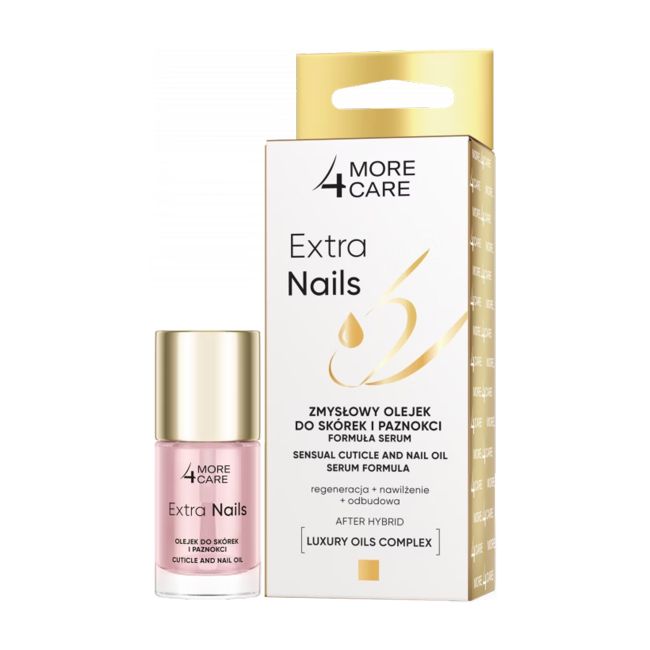 MORE4CARE EXTRA NAILS odelių ir nagų aliejus, 10 ml