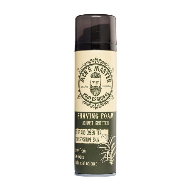 MEN'S MASTER ALOE AND GREEN TEA skutimosi putos, 200 ml