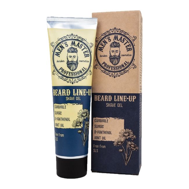 MEN'S MASTER BEARD LINE-UP skutimosi želė, 100 ml