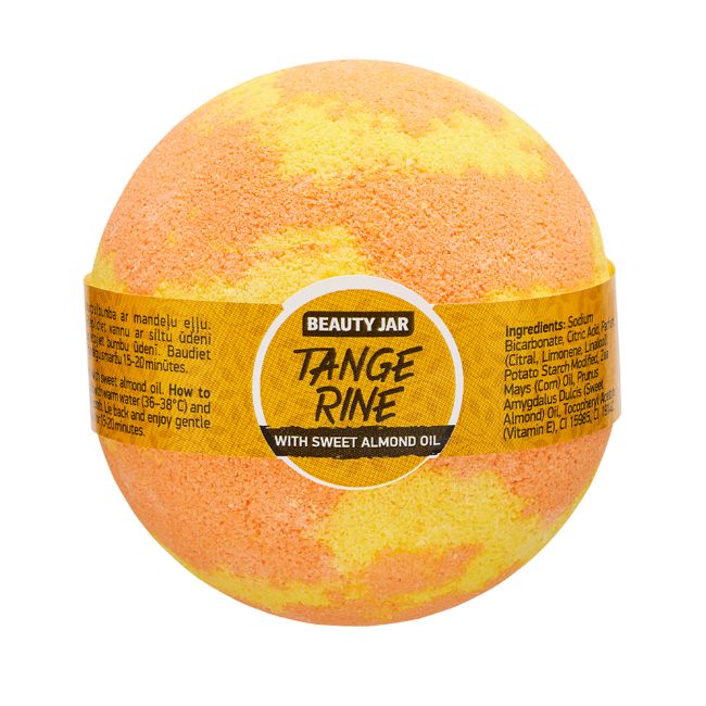 BEAUTY JAR TANGERINE vonios burbulas, 115 g