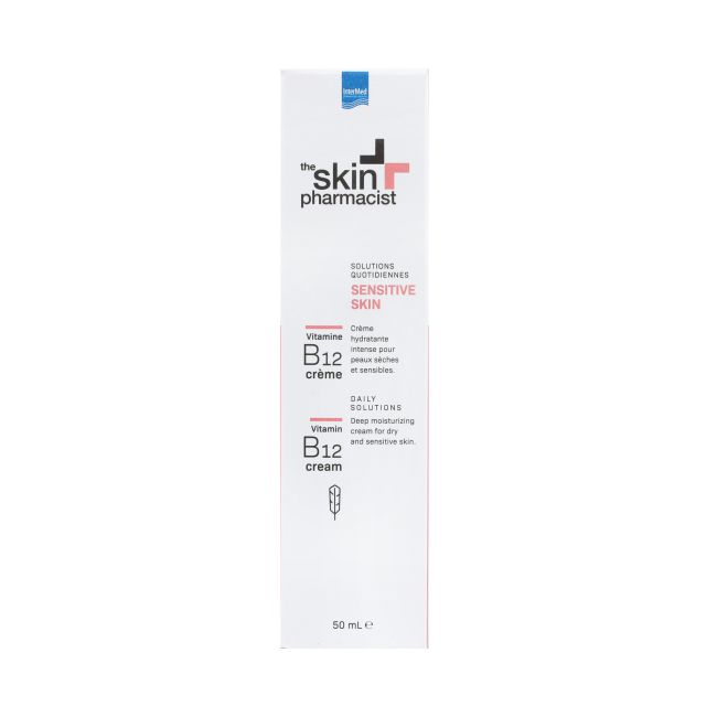 SKIN PHARMACIST SENSITIVE SKIN VITAMIN B12 veido kremas, 50 ml