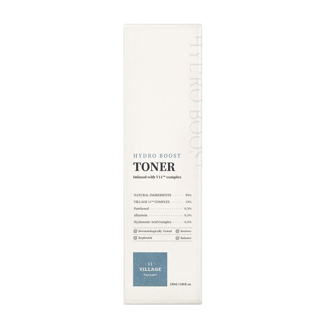 VILLAGE 11 FACTORY HYDRO BOOST veido tonikas, 120 ml